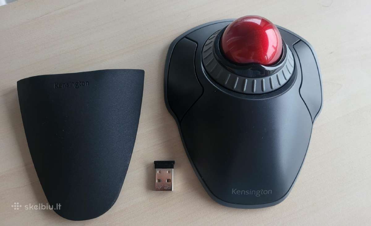 Kensington Orbit Wireless Trackball w Scroll Ring