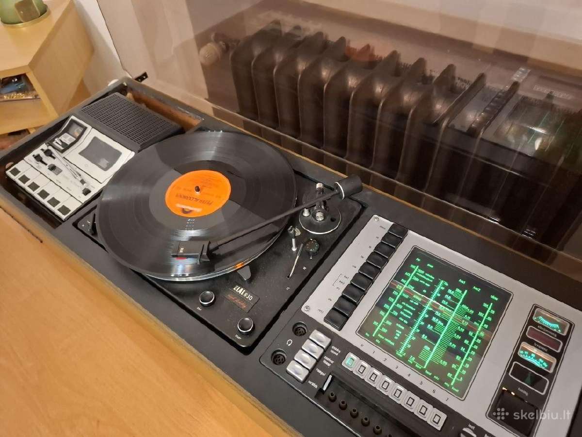 Plokštelių grotuvas Kl3600 elac 830 rosita stereo - nuotraukos Nr. 4