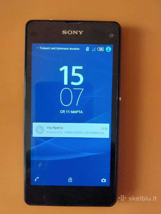 Sony xperia mobilus telefonas