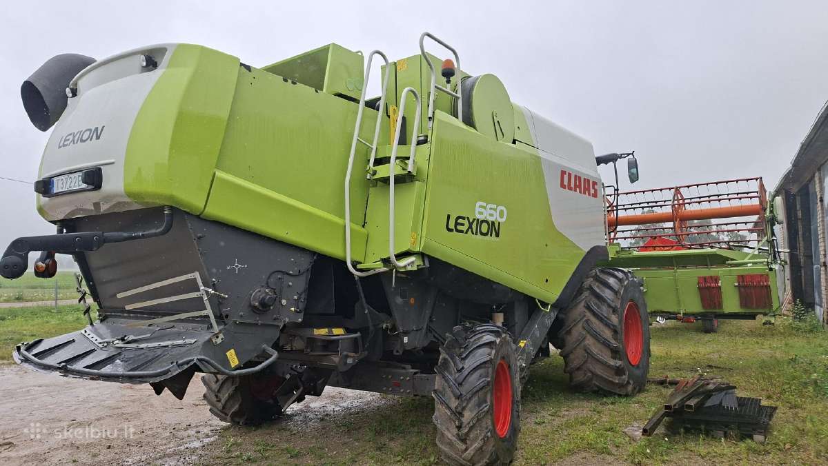 Parduodamas kombainas Claas Lexion 660 - nuotraukos Nr. 3