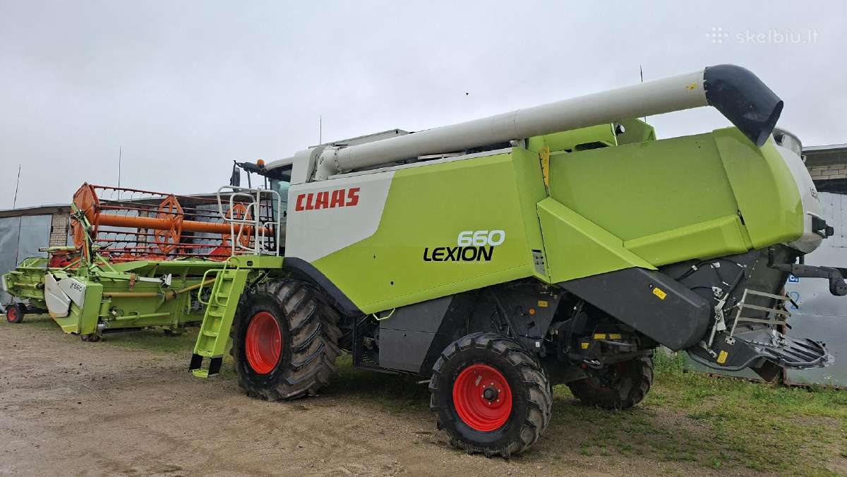 Parduodamas kombainas Claas Lexion 660 - nuotraukos Nr. 4