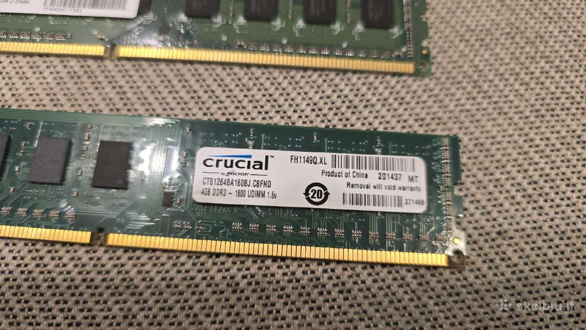 Ddr3, Ddr4, Ddr5 Udimm Sodimm - nuotraukos Nr. 16