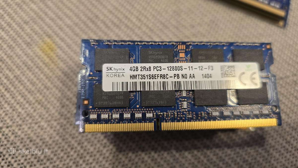 Ddr3, Ddr4, Ddr5 Udimm Sodimm - nuotraukos Nr. 18