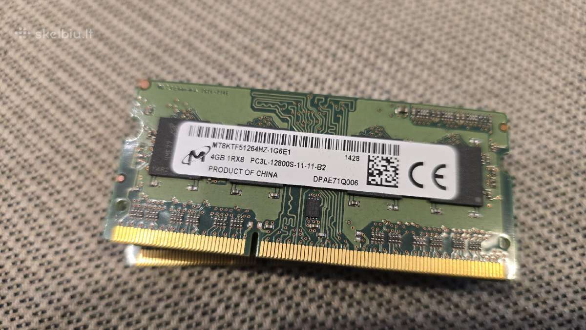 Ddr3, Ddr4, Ddr5 Udimm Sodimm - nuotraukos Nr. 20