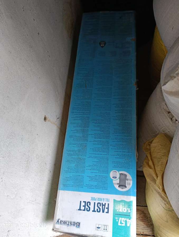 Bestway Fast Set apvalus baseinas 4,57 m x 1,07 m