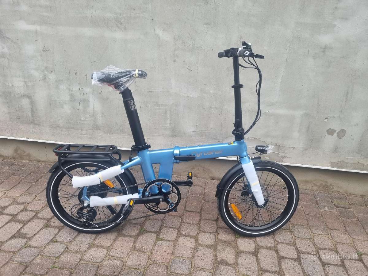 Elektrinis sulankstomas dviratis