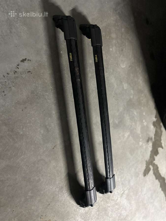 Juodi stogo skersiniai VW Tiguan - nuotraukos Nr. 2