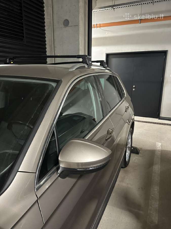 Juodi stogo skersiniai VW Tiguan - nuotraukos Nr. 5