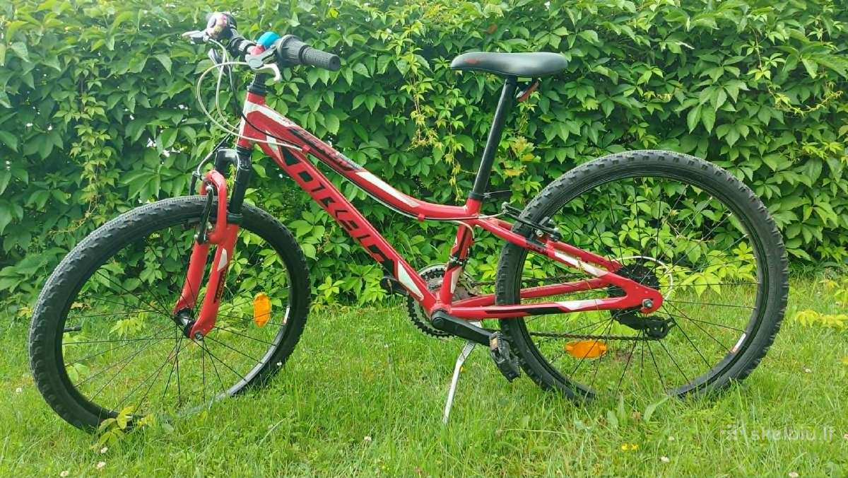Dviratis Drag Hardy Jr 24 Red Black