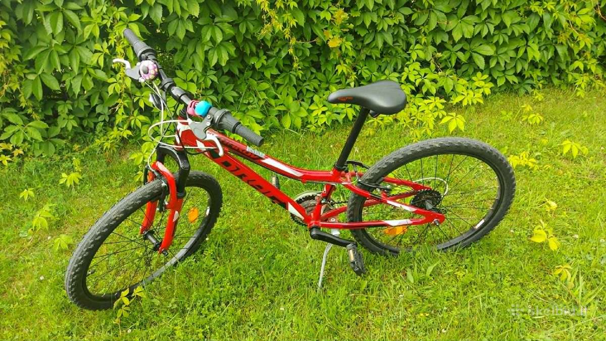 Dviratis Drag Hardy Jr 24 Red Black - nuotraukos Nr. 5