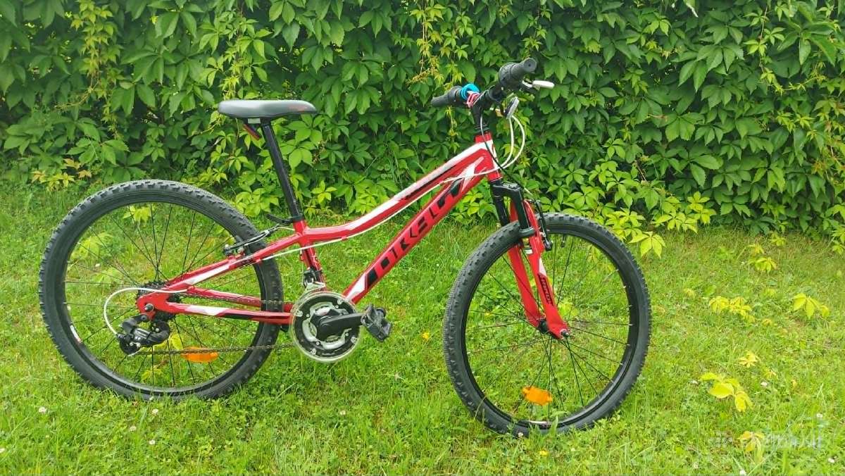 Dviratis Drag Hardy Jr 24 Red Black - nuotraukos Nr. 2