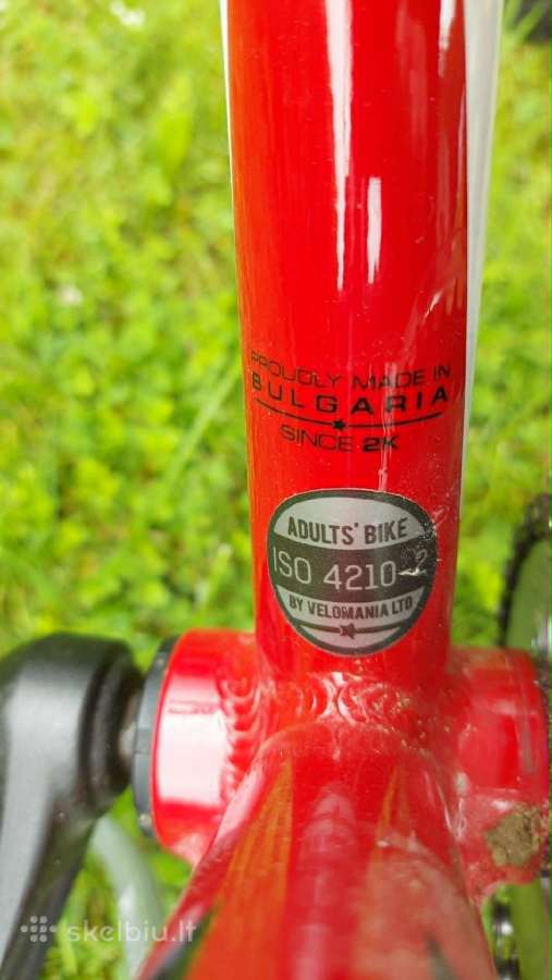 Dviratis Drag Hardy Jr 24 Red Black - nuotraukos Nr. 7