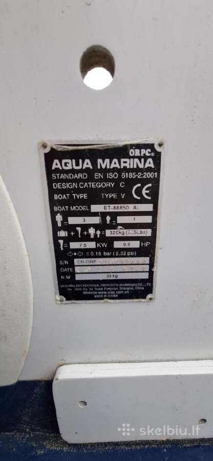 Parduodu naudota pripučiama valti Aqua Marina - nuotraukos Nr. 4