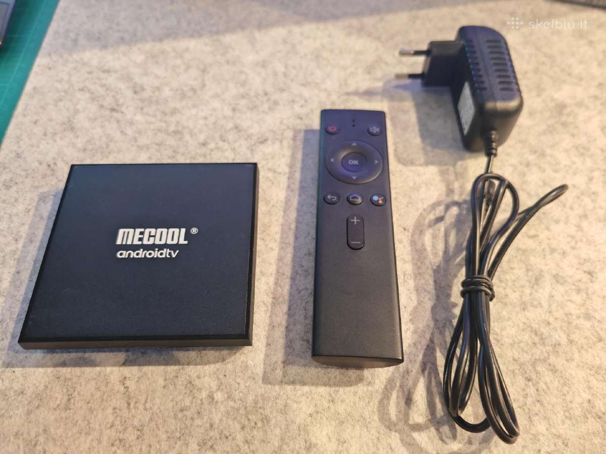 Mecool km9pro classic Youtube Sertifikuotas Google