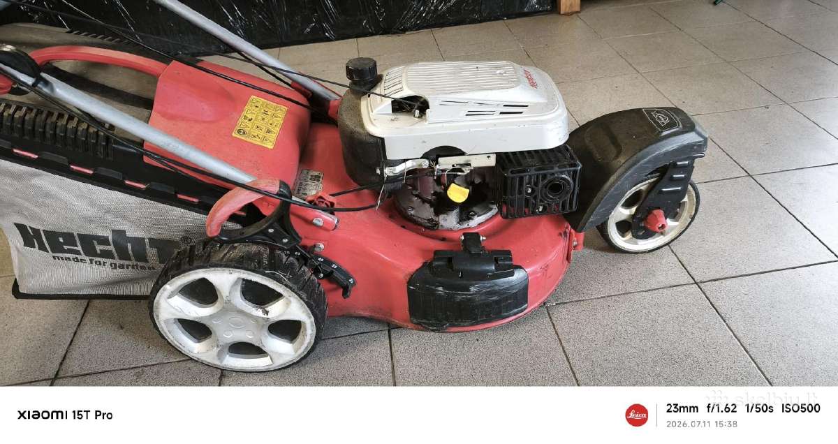 Parduodama naudota žoliapjovė Hecht 5483 Sw
