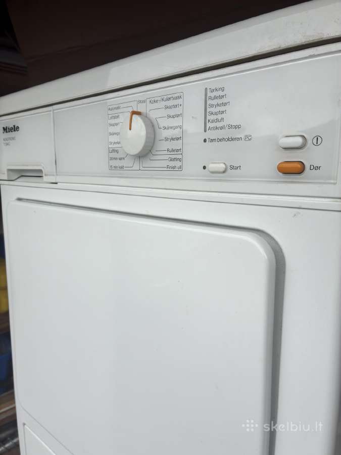 Rūbų džiovyklė Miele novotronic T294c