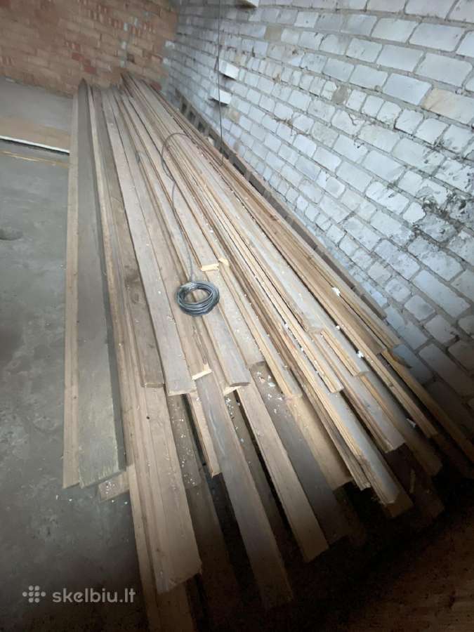 Statybinė Mediena, pakalimo lentos, 5m ilg, 4.37m3 - nuotraukos Nr. 6