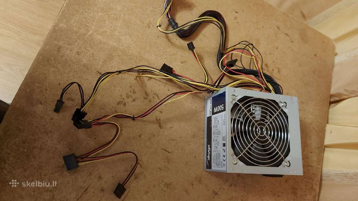 Maitinimo blokai 500w stacionariam kompiuteriui