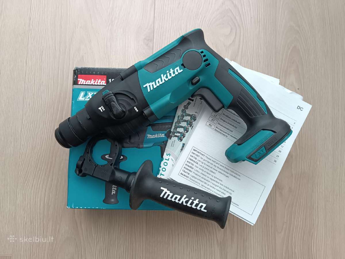 Naujas akumuliatorinis perforatorius Makita Dhr165