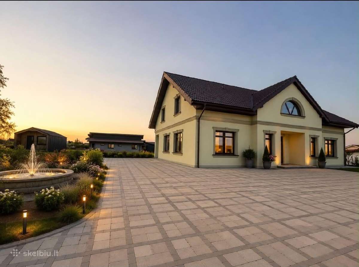 Išskirtinis 304k.m.a+ Klasės Namas Su 26 A. Sklypu