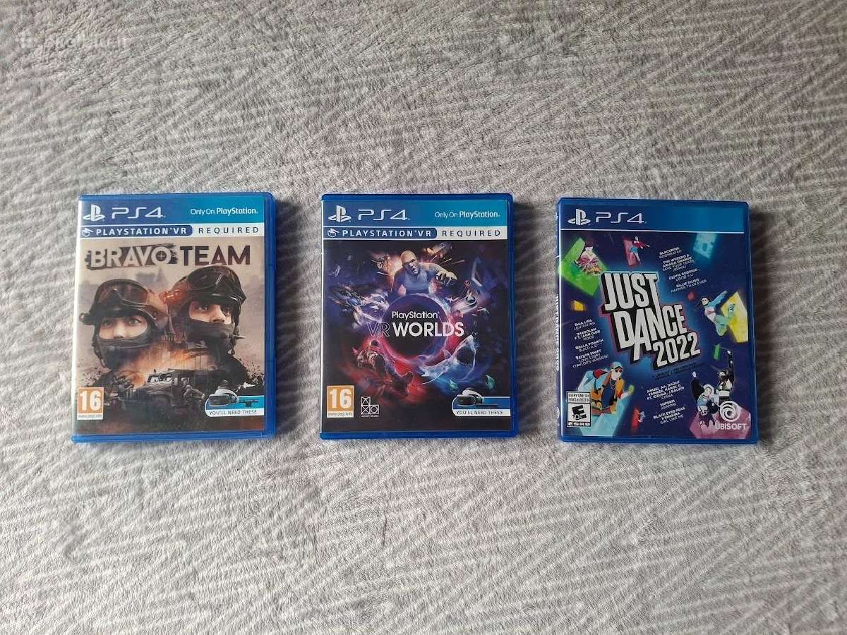 Ps Vr + kamera + Move valdikliai + žaidimai - nuotraukos Nr. 2