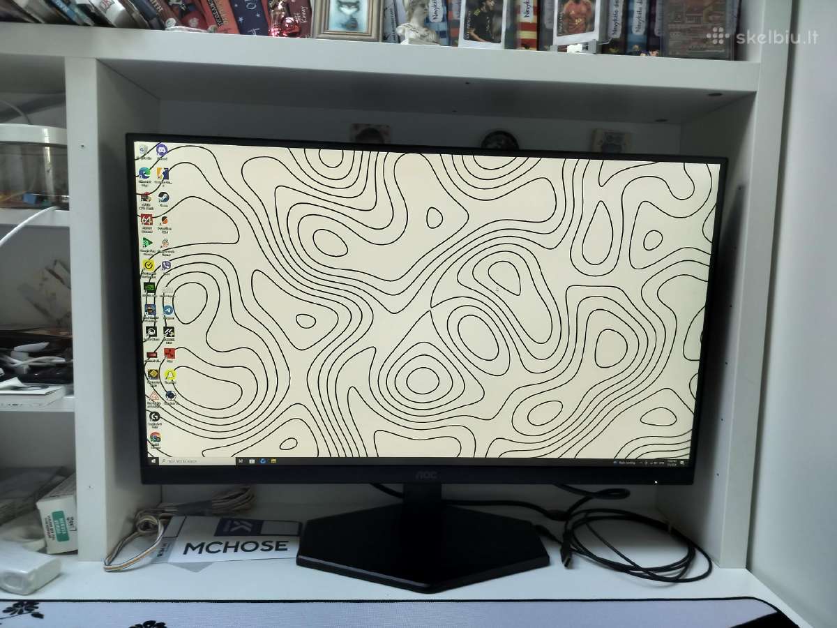 Aoc "Q27g42xe" 1440p 27 colių 180hz Ips monitorius