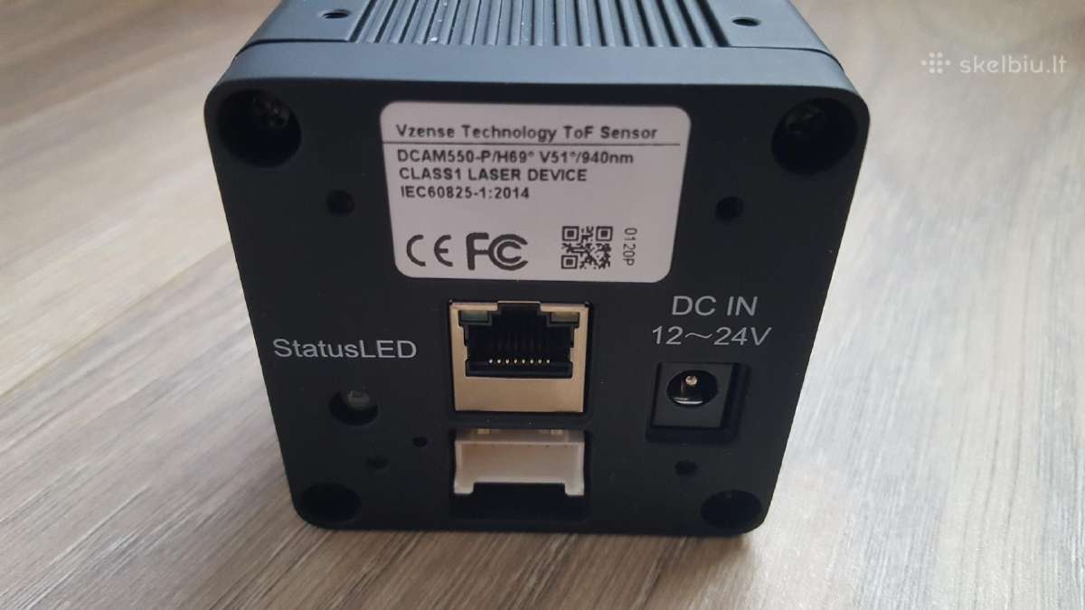 Vzense Dcam550p 3D Tof kamera (Lidar) - nuotraukos Nr. 2