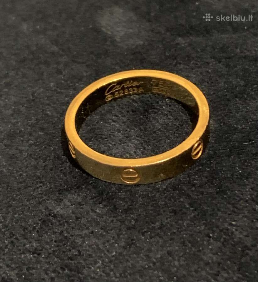 Cartier Love žiedas - nuotraukos Nr. 4