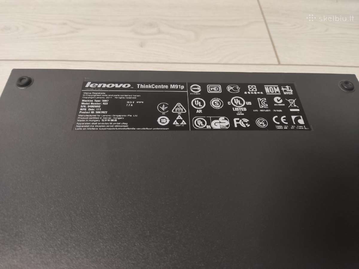 Lenovo Thinkcentre M91p - nuotraukos Nr. 10