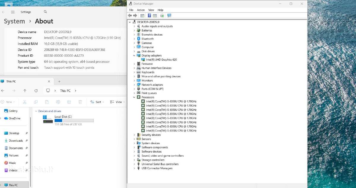 Lenovo Thinkpad X280 i5 8gb RAM 256gb SSD Fhd Lte - nuotraukos Nr. 6