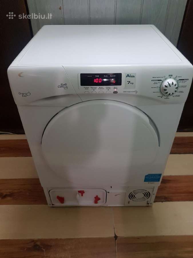 Kompresorinė, 7 kg džiovyklė, A+ klasė