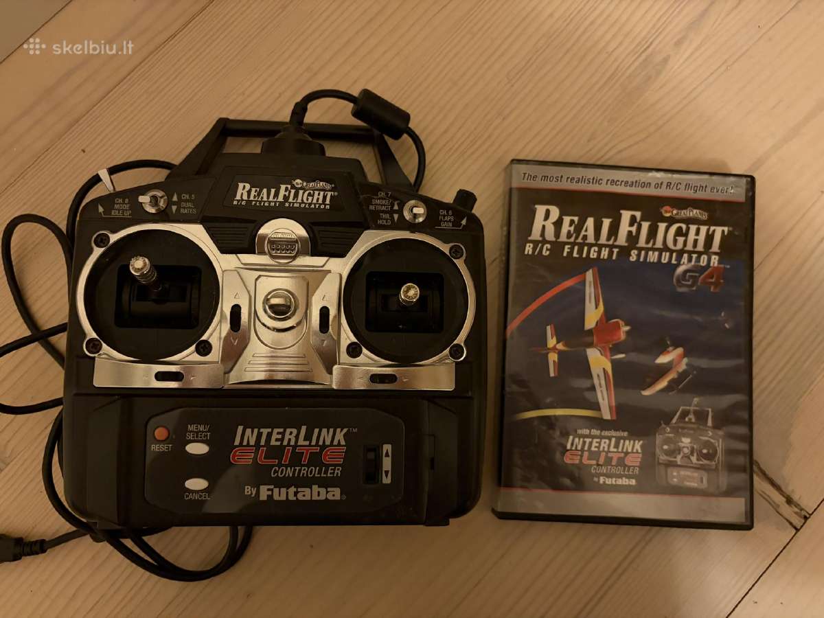 Parduodamas originalus Realflight G4 R/c Flight Si