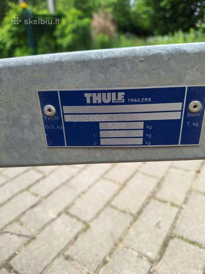 Valtis su priekaba ir tentu - nuotraukos Nr. 8