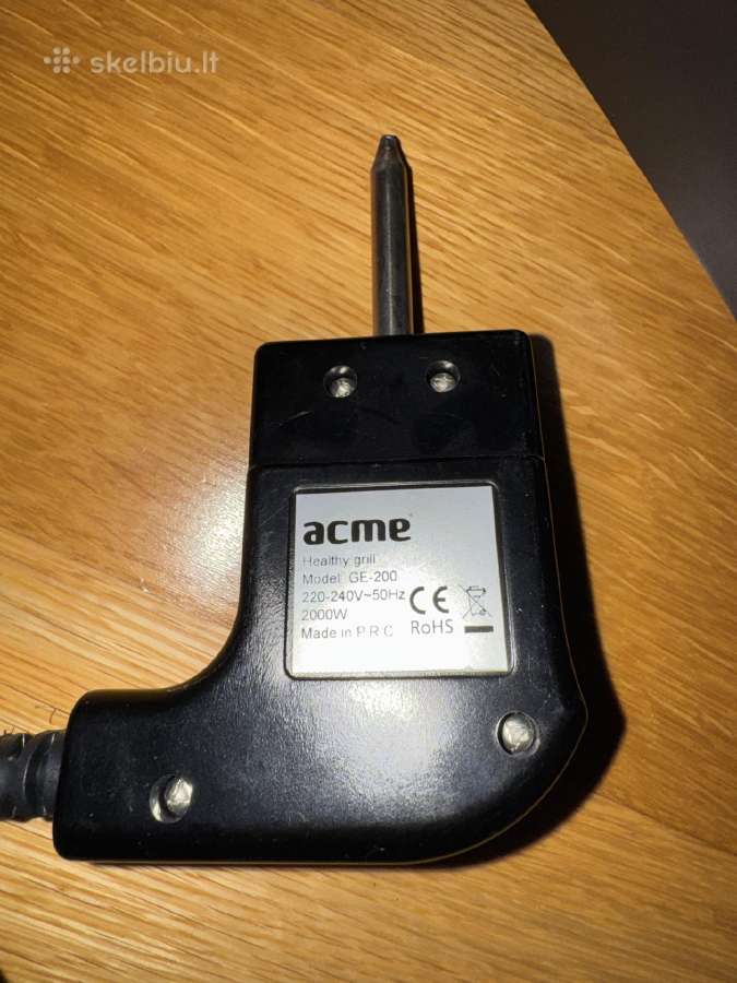 Acme elektrinis grilius - nuotraukos Nr. 3