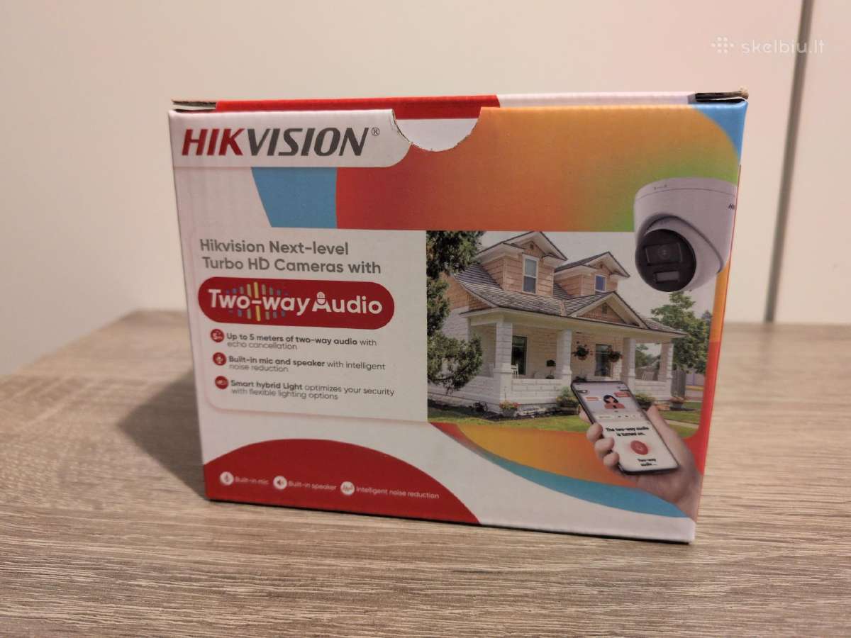 Nauja Hikvision 8mp kamera