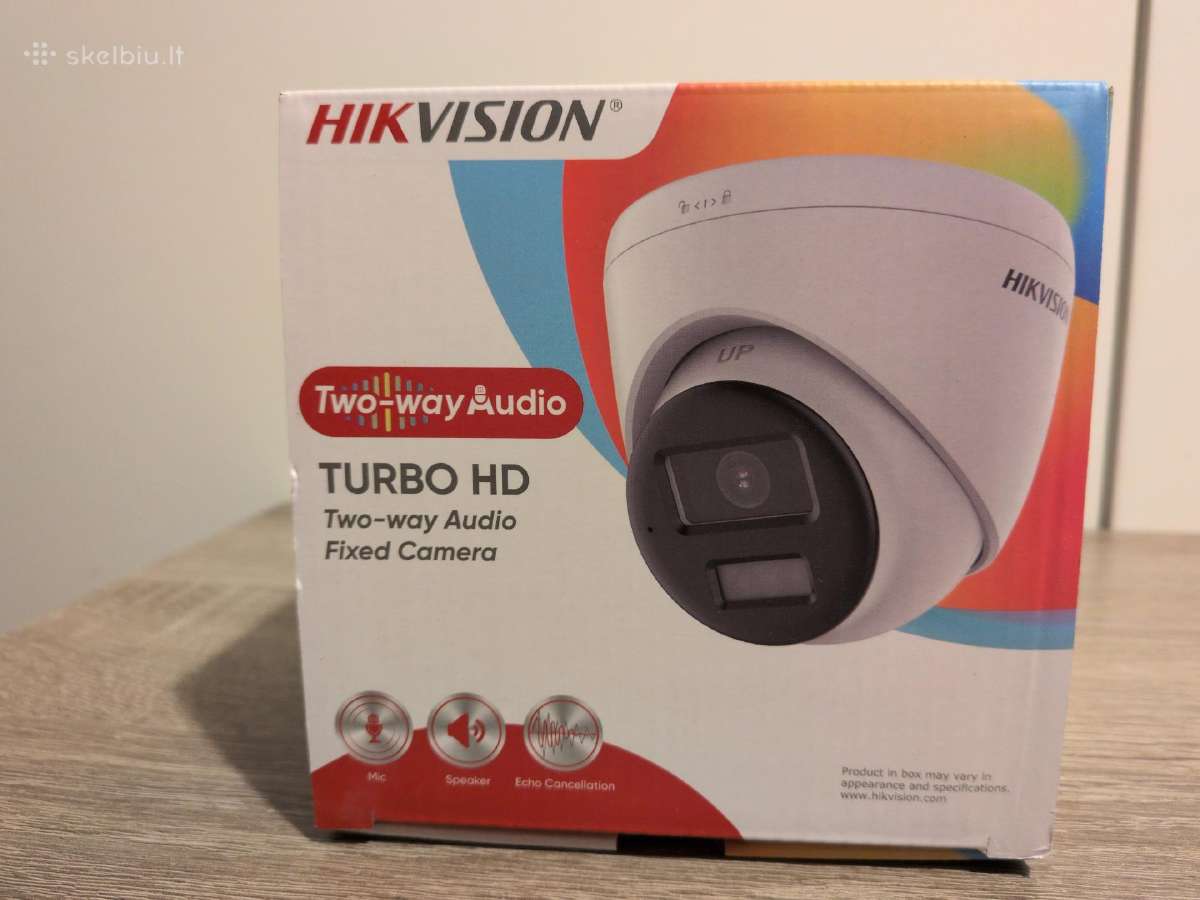 Nauja Hikvision 8mp kamera - nuotraukos Nr. 2