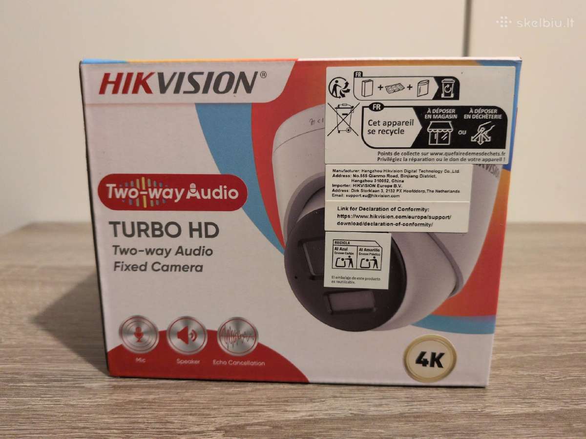 Nauja Hikvision 8mp kamera - nuotraukos Nr. 3