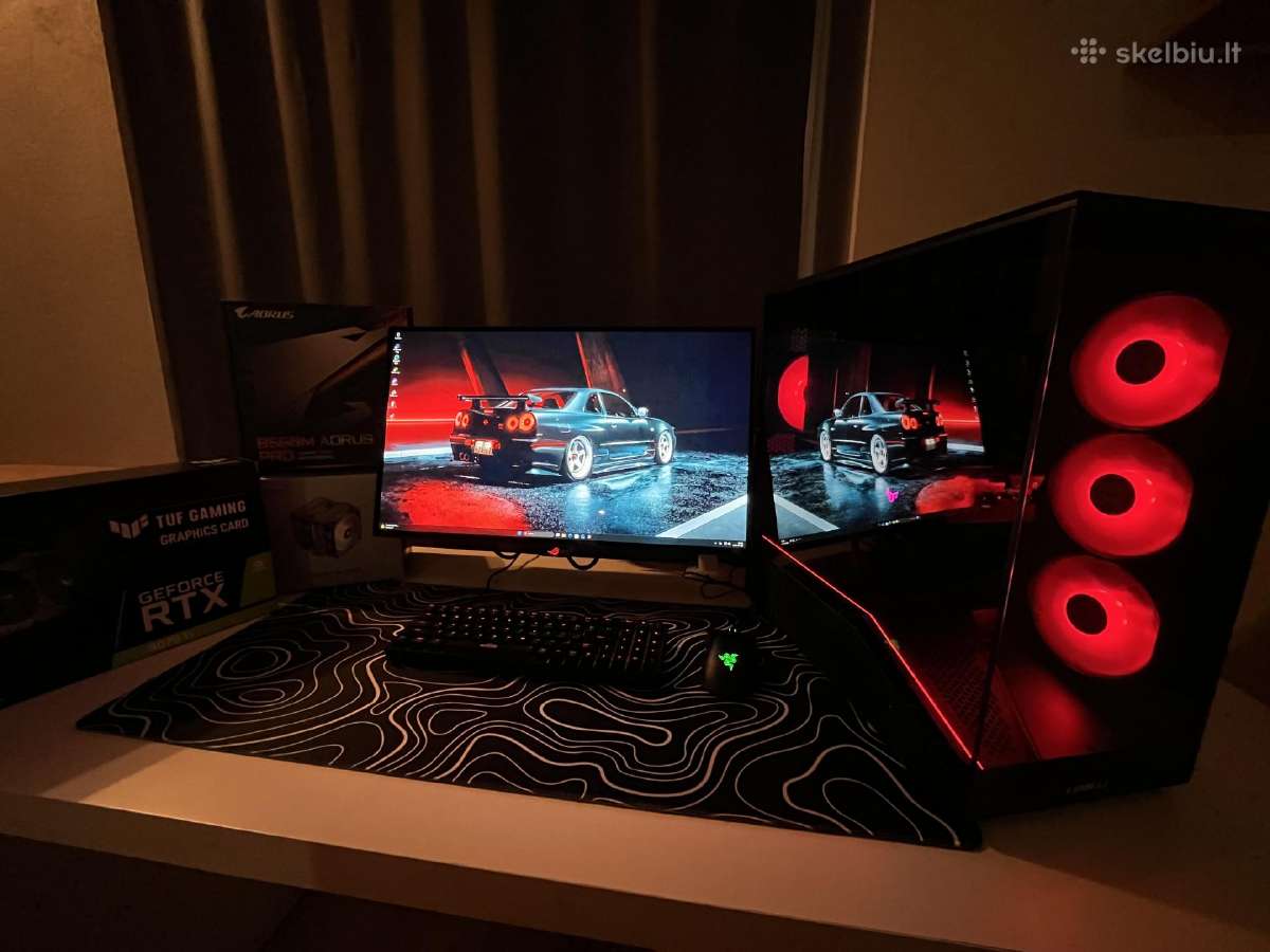 Žaidimų kompiuteris Rtx 3070 Ti i5-11600k 32gb