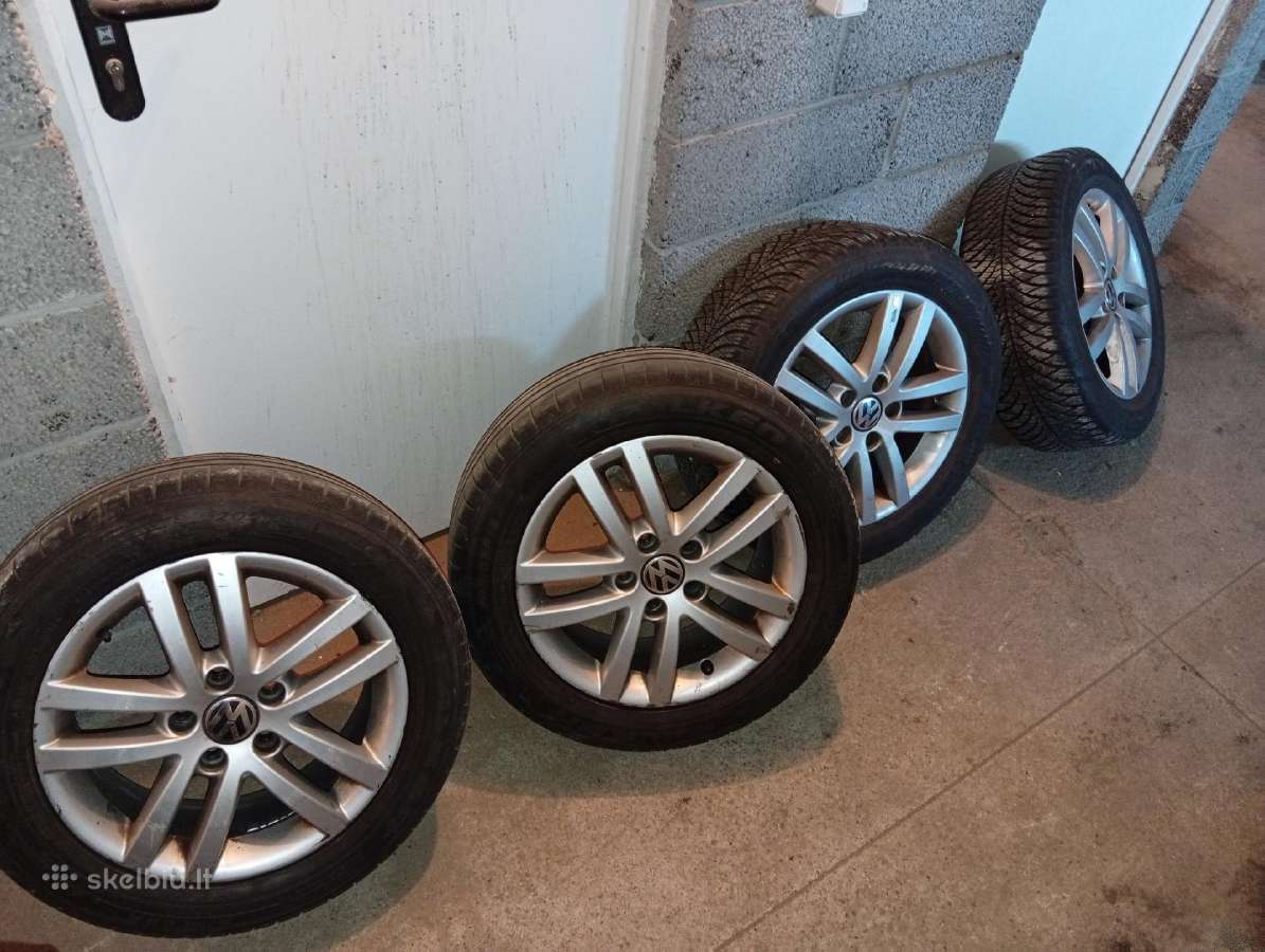 Volkswagen Touran lieti ratlankiai 205/55/r16