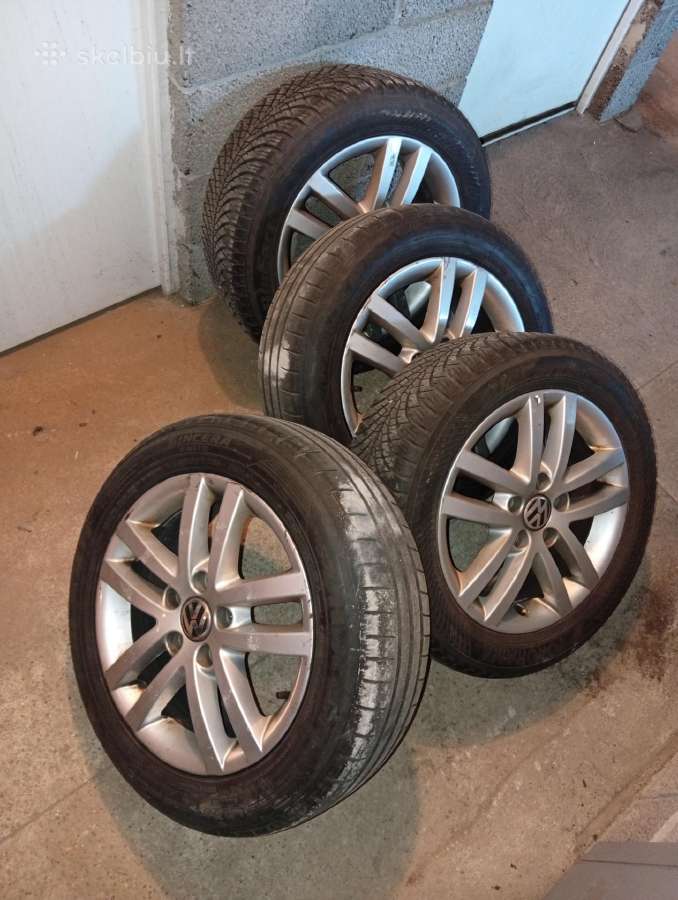 Volkswagen Touran lieti ratlankiai 205/55/r16 - nuotraukos Nr. 4