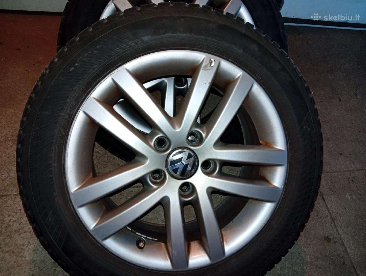 Volkswagen Touran lieti ratlankiai 205/55/r16 - nuotraukos Nr. 5