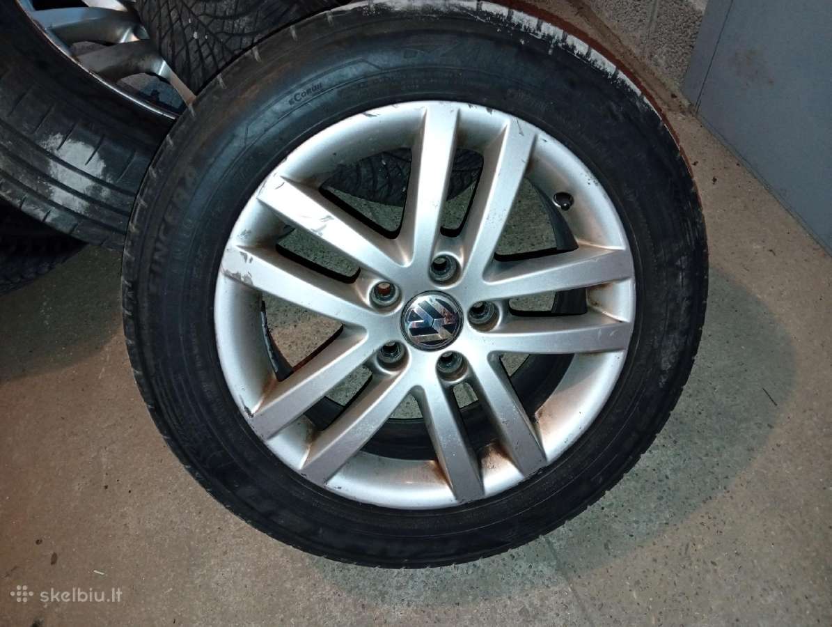 Volkswagen Touran lieti ratlankiai 205/55/r16 - nuotraukos Nr. 6