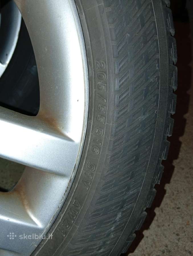 Volkswagen Touran lieti ratlankiai 205/55/r16 - nuotraukos Nr. 11