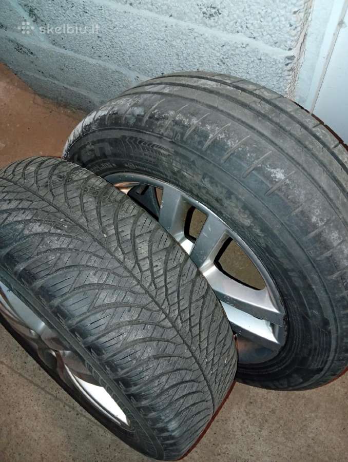 Volkswagen Touran lieti ratlankiai 205/55/r16 - nuotraukos Nr. 14