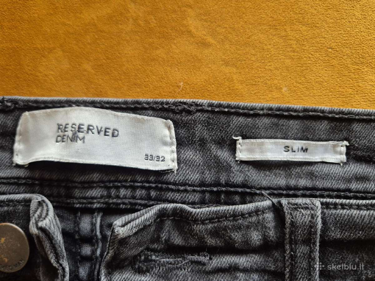 Džinsinės kelnės Reserved - nuotraukos Nr. 4