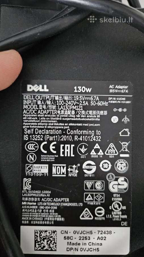 Dell docking station, stotele type C - nuotraukos Nr. 3