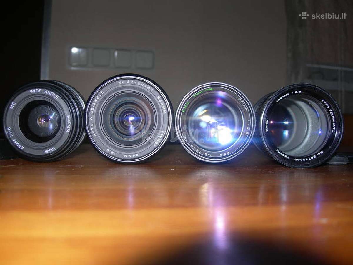 Canon fd objektyvai