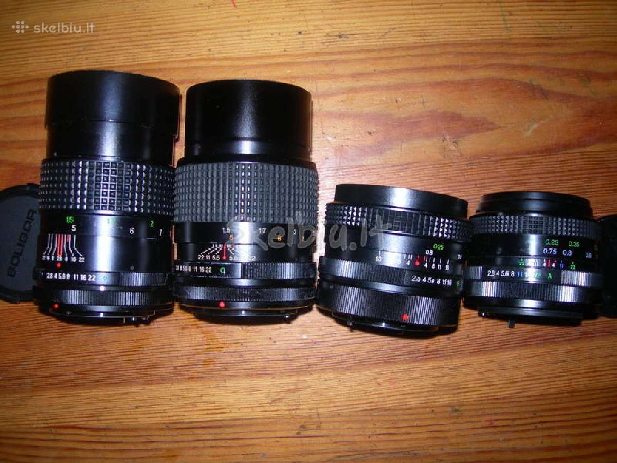 Canon fd objektyvai - nuotraukos Nr. 2