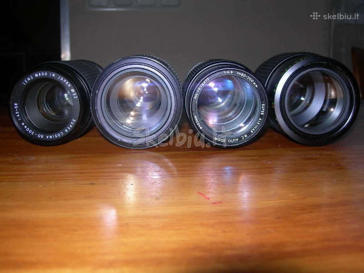 Canon fd objektyvai - nuotraukos Nr. 3