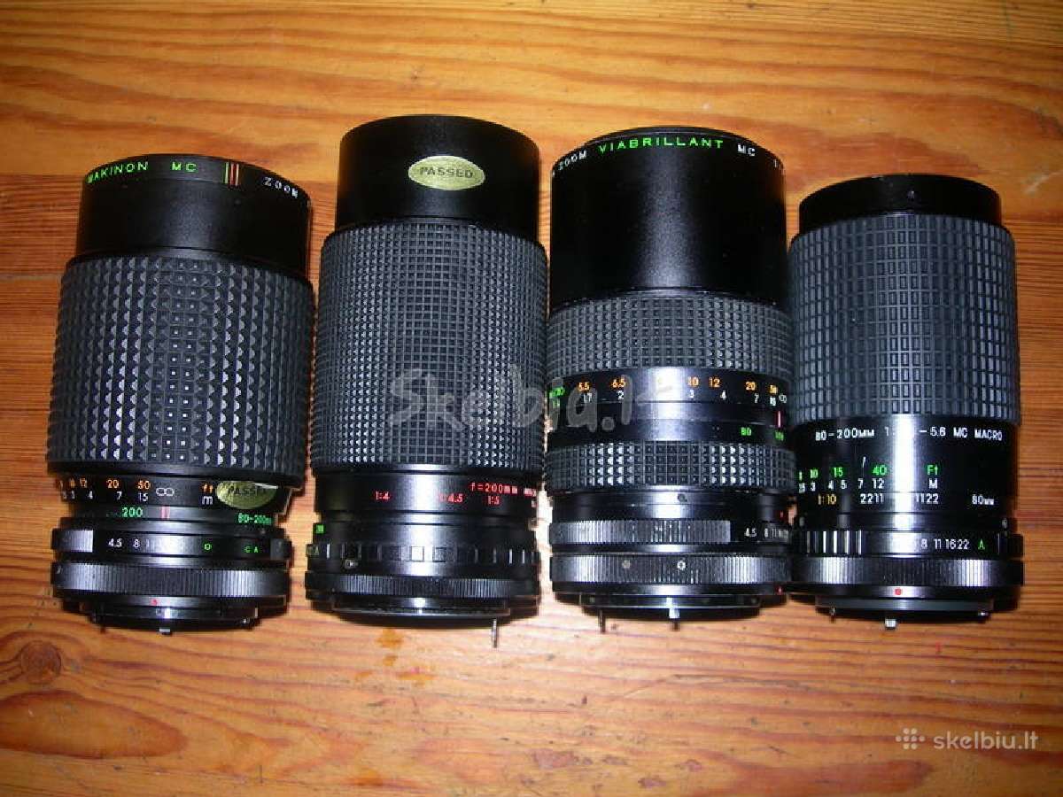 Canon fd objektyvai - nuotraukos Nr. 4
